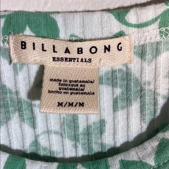 Billabong Green Patterned Tank Top - Picture 6 of 13